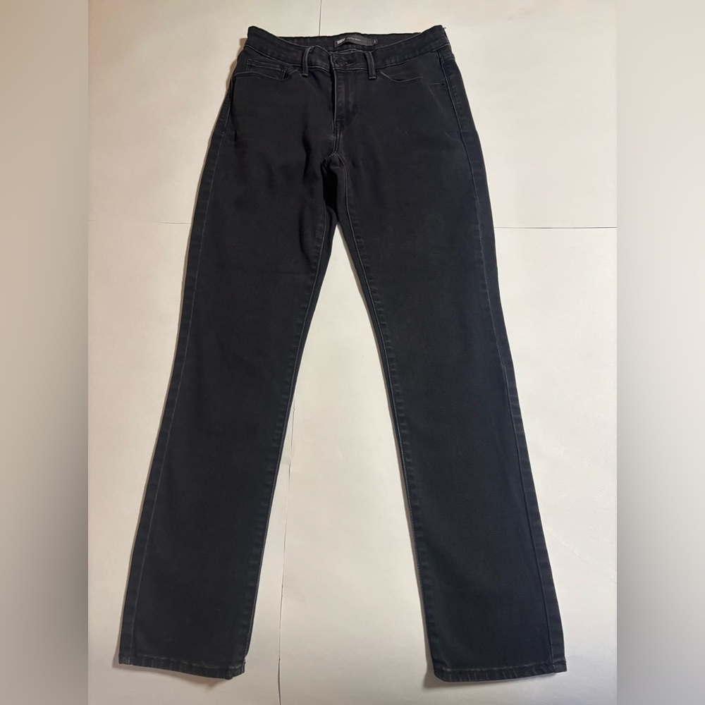 Levi's Mid Rise Skinny Black Jeans Size 4